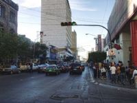 Recoleccion y repartos en centro de la ciudad de Monterrey